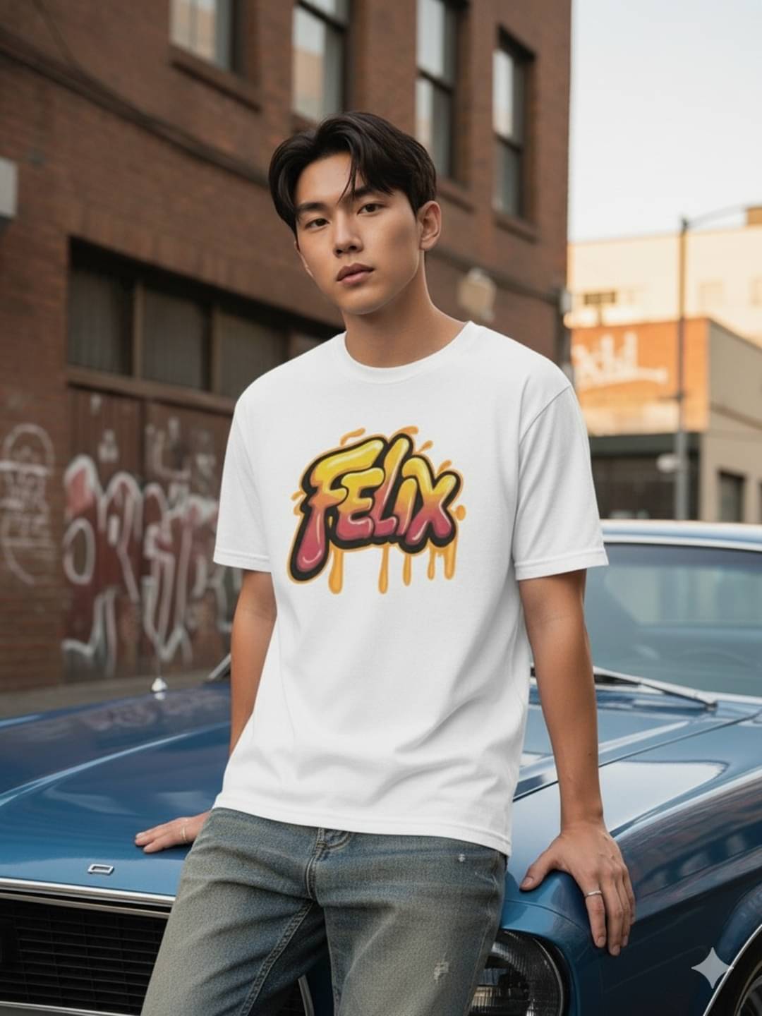 ELBATROSS Men Cotton Blend Oversized Fit Printed T-Shirt ( White ) ELBATROSS Men Cotton Blend Oversized Fit Printed T-Shirt ( White )