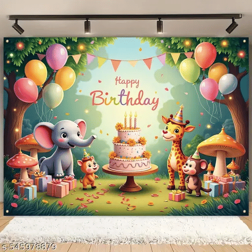 Festive Backdrop Decorative Curtain Cloth For Brithday decoration wedding haldi (7x5 ft) Festive Backdrop Decorative Curtain Cloth For Brithday decoration wedding haldi (7x5 ft)