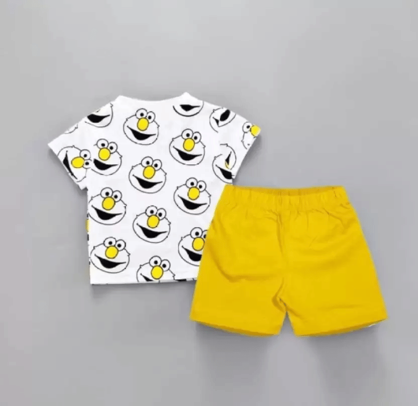     			GENERIC BALAJII FASHION Pack of 1 Baby Boys Cotton Blend T-Shirt & Jeans Set ( Yellow )