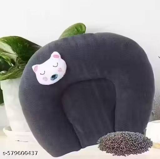 HELLOBEAR Mustard Seeds Toons & Characters Baby Pillow Pack of 1 - 18 cm (Grey) HELLOBEAR Mustard Seeds Toons & Characters Baby Pillow Pack of 1 - 18 cm (Grey)