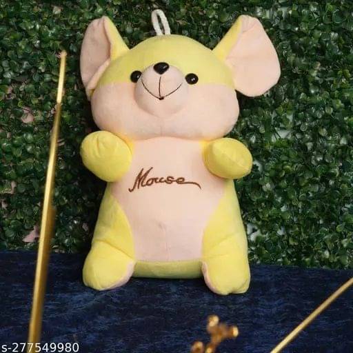     			HELLOBEAR Premium Quality Lemon Mouse Stuffed Toy For Kids  - 15 inch (Lemon)