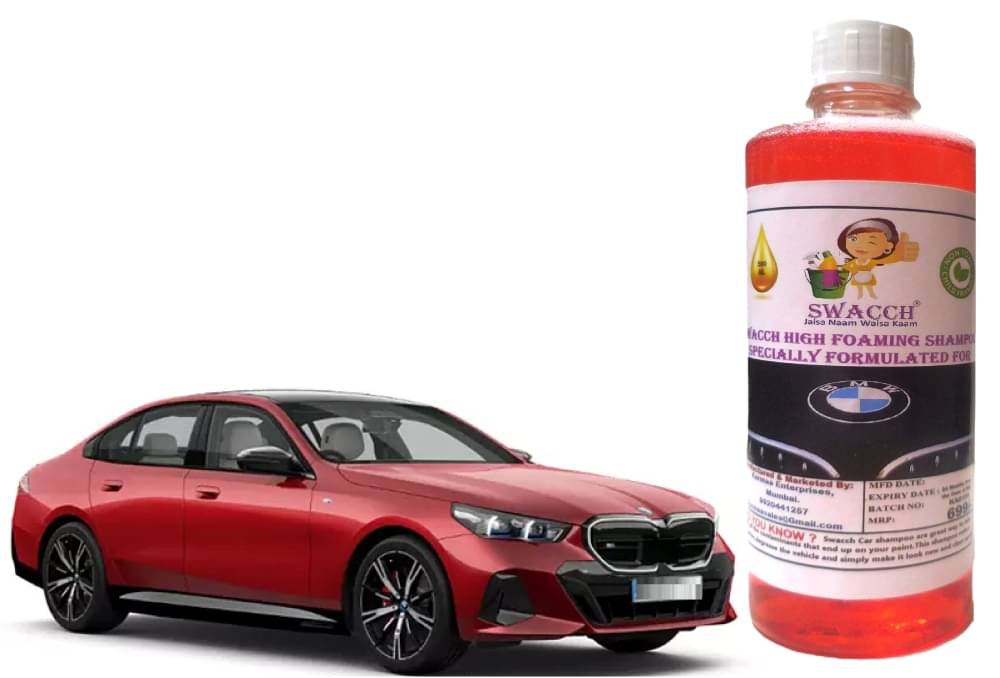 High Foaming Car Shampoo Formulated For BMW i5 I Non-Toxic Formula I Ph Balanced I Super Saver Pack I Premium Wax Formulation I Glossy & Shine I 500ml High Foaming Car Shampoo Formulated For BMW i5 I Non-Toxic Formula I Ph Balanced I Super Saver Pack I Premium Wax Formulation I Glossy & Shine I 500ml