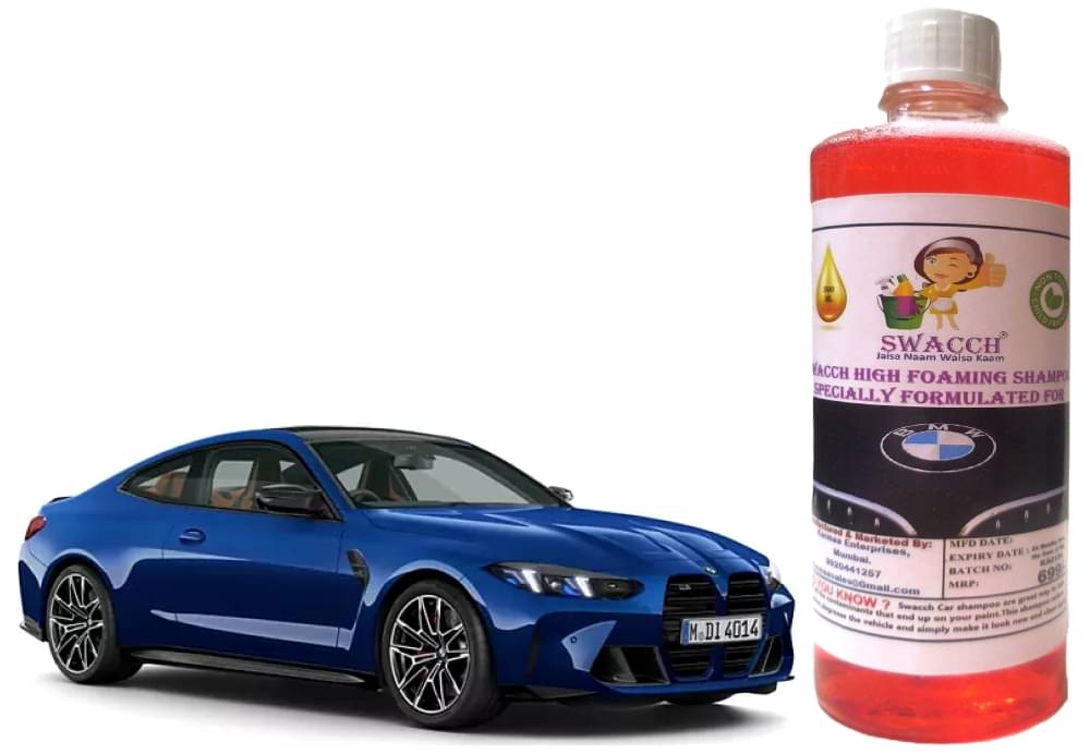 High Foaming Car Shampoo Formulated For BMW M4 I Non-Toxic Formula I Ph Balanced I Super Saver Pack I Premium Wax Formulation I Glossy & Shine I 500ml High Foaming Car Shampoo Formulated For BMW M4 I Non-Toxic Formula I Ph Balanced I Super Saver Pack I Premium Wax Formulation I Glossy & Shine I 500ml