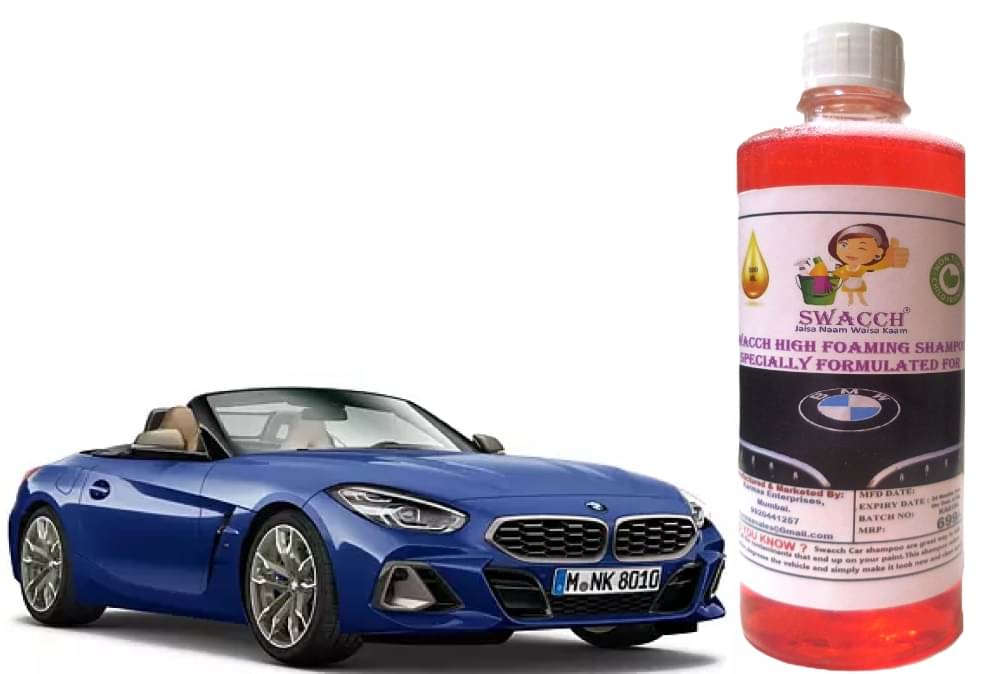 High Foaming Car Shampoo Formulated For BMW Z4 I Non-Toxic Formula I Ph Balanced I Super Saver Pack I Premium Wax Formulation I Glossy & Shine I 500ml High Foaming Car Shampoo Formulated For BMW Z4 I Non-Toxic Formula I Ph Balanced I Super Saver Pack I Premium Wax Formulation I Glossy & Shine I 500ml
