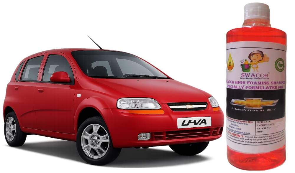     			High Foaming Car Shampoo Formulated For Chevrolet Aveo U-VA I Non-Toxic Formula I Ph Balanced I Super Saver Pack I Premium Wax Formulation I Glossy & Shine I 500ml