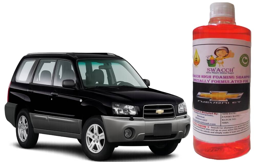 High Foaming Car Shampoo Formulated For Chevrolet Forester I Non-Toxic Formula I Ph Balanced I Super Saver Pack I Premium Wax Formulation I Glossy & Shine I 500ml High Foaming Car Shampoo Formulated For Chevrolet Forester I Non-Toxic Formula I Ph Balanced I Super Saver Pack I Premium Wax Formulation I Glossy & Shine I 500ml