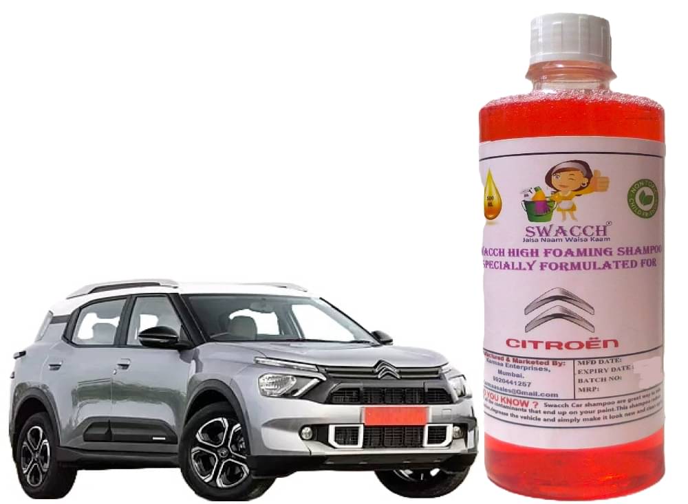 High Foaming Car Shampoo Formulated For Citroen E-C3 I Non-Toxic Formula I Ph Balanced I Super Saver Pack I Premium Wax Formulation I Glossy & Shine I 500ml High Foaming Car Shampoo Formulated For Citroen E-C3 I Non-Toxic Formula I Ph Balanced I Super Saver Pack I Premium Wax Formulation I Glossy & Shine I 500ml