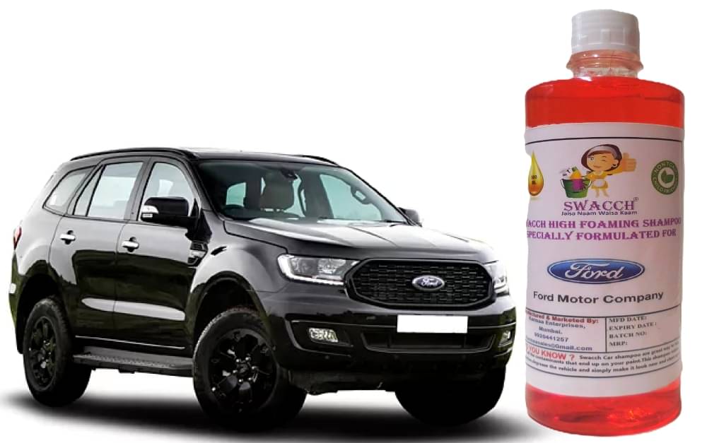     			High Foaming Car Shampoo Formulated For Ford Endeavour I Non-Toxic Formula I Ph Balanced I Super Saver Pack I Premium Wax Formulation I Glossy & Shine I 500ml