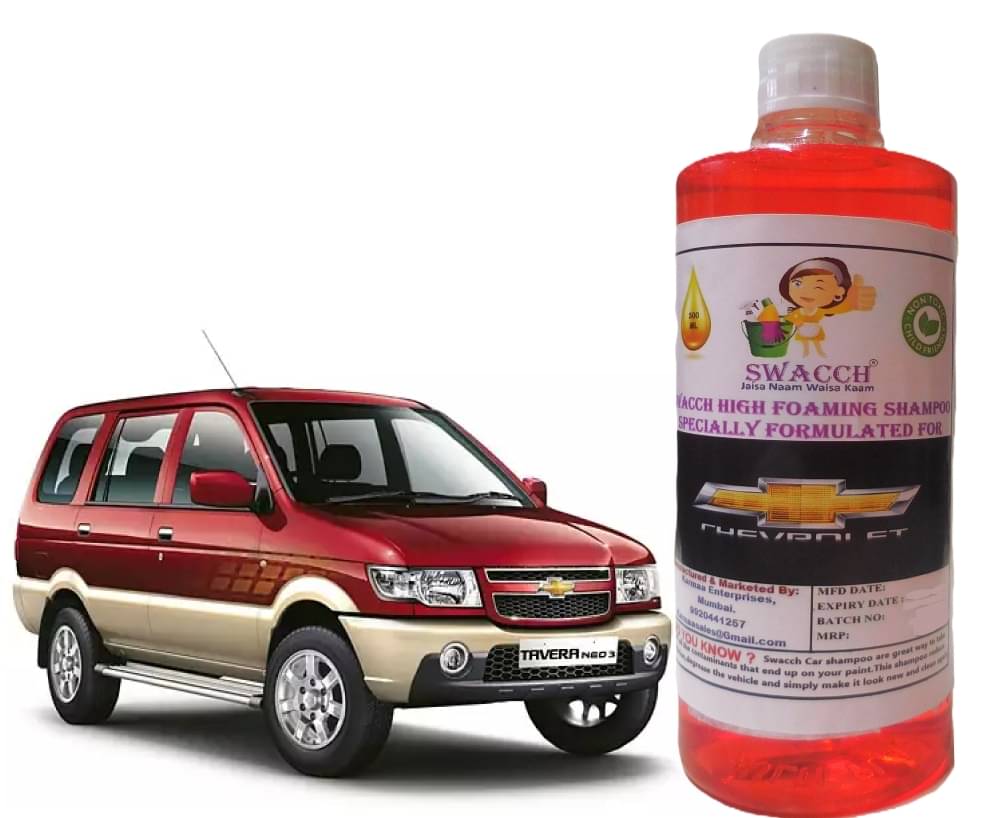 High Foaming Car Shampoo Formulated For Chevrolet Tavera I Non-Toxic Formula I Ph Balanced I Super Saver Pack I Premium Wax Formulation I Glossy & Shine I 500ml High Foaming Car Shampoo Formulated For Chevrolet Tavera I Non-Toxic Formula I Ph Balanced I Super Saver Pack I Premium Wax Formulation I Glossy & Shine I 500ml