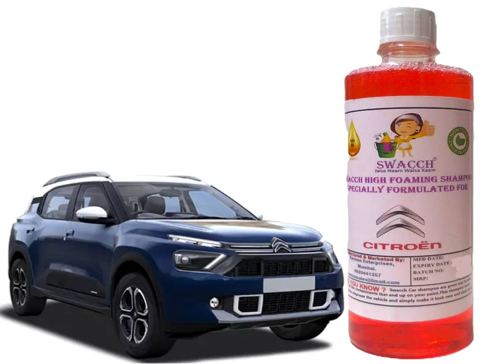     			High Foaming Car Shampoo Formulated For Citroen Aircross Facelift I Non-Toxic Formula I Ph Balanced I Super Saver Pack I Premium Wax Formulation I Glossy & Shine I 500ml