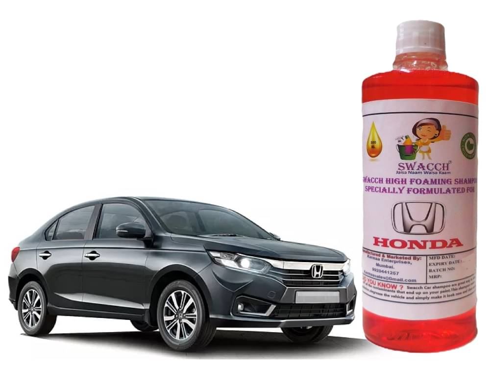 High Foaming Car Shampoo Formulated For Honda Amaze 2nd Gen I Non-Toxic Formula I Ph Balanced I Super Saver Pack I Premium Wax Formulation I Glossy & Shine I 500ml High Foaming Car Shampoo Formulated For Honda Amaze 2nd Gen I Non-Toxic Formula I Ph Balanced I Super Saver Pack I Premium Wax Formulation I Glossy & Shine I 500ml