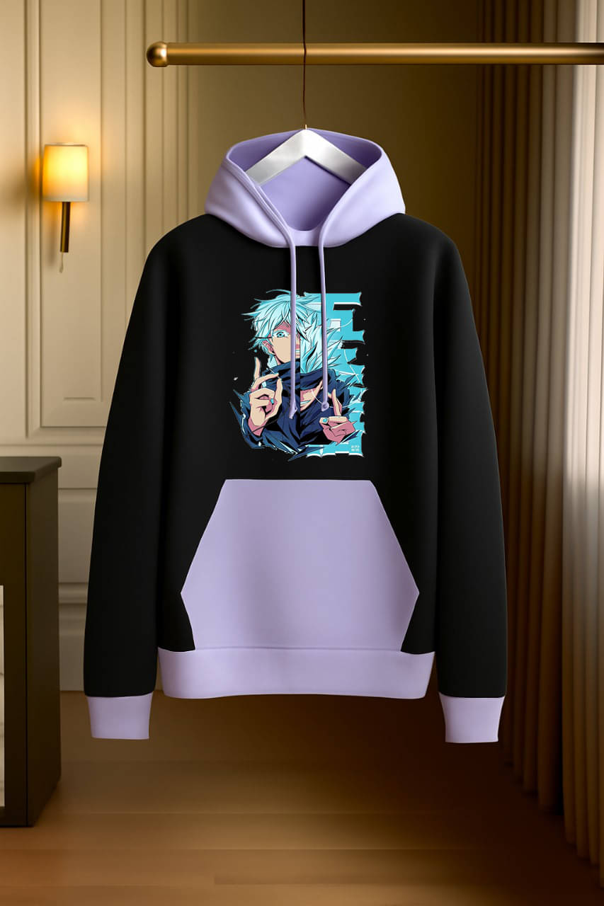 Hype Thread Fleece Hooded Men's Sweatshirt - Black ( Pack of 1 ) Hype Thread Fleece Hooded Men's Sweatshirt - Black ( Pack of 1 )