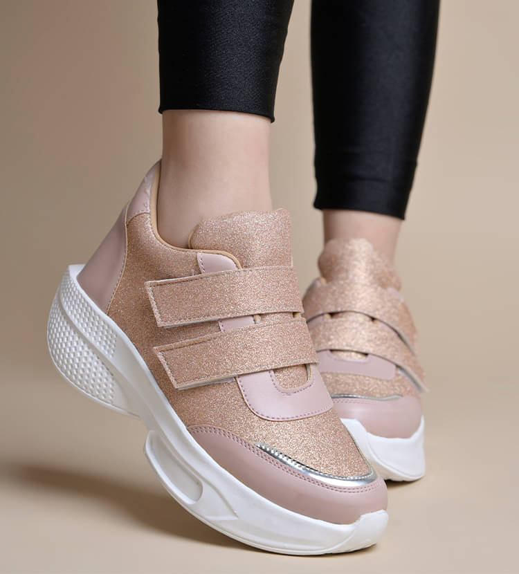 JM Looks Peach Women's Sneakers JM Looks Peach Women's Sneakers
