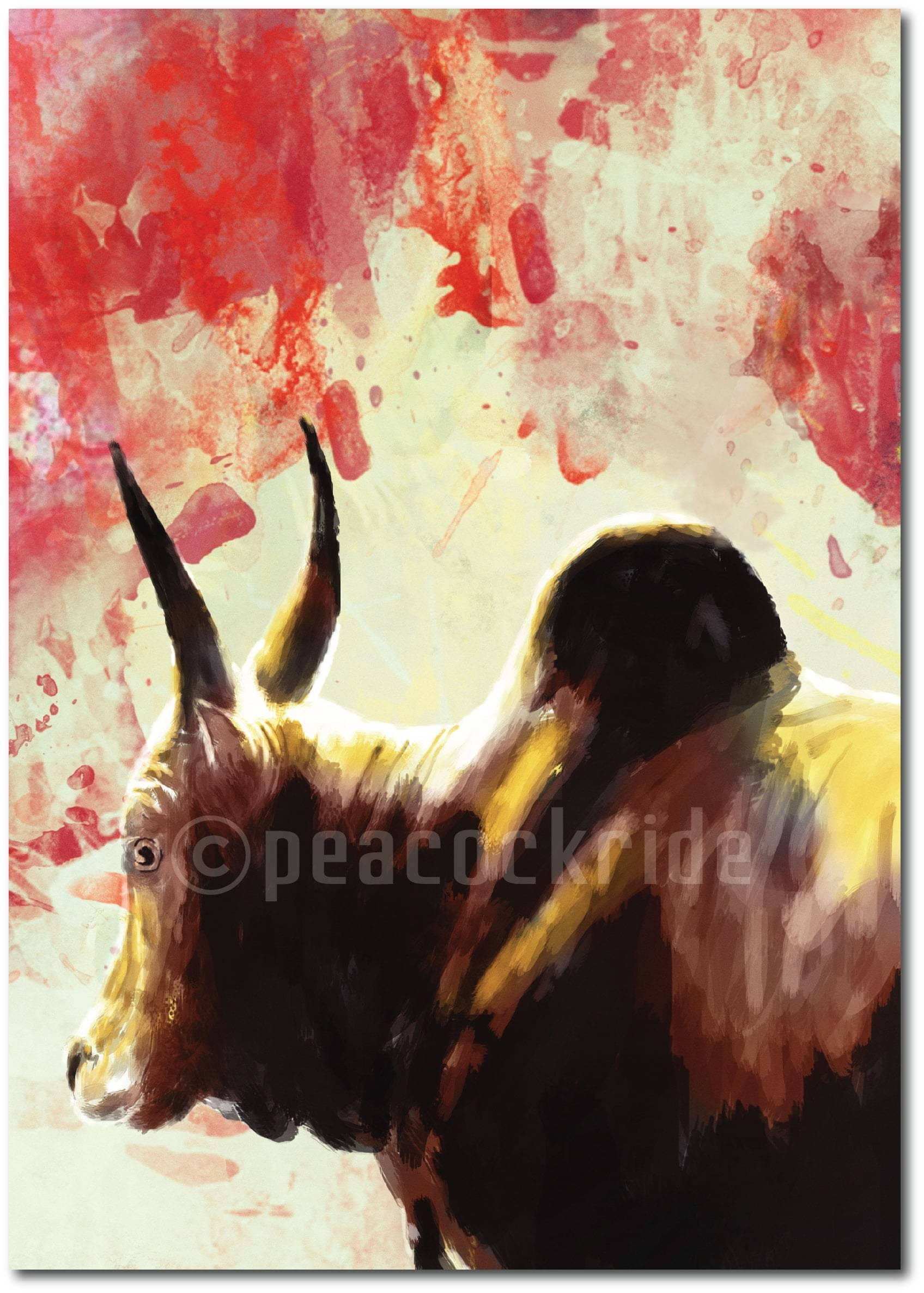     			Jallikattu Bull Wall Poster