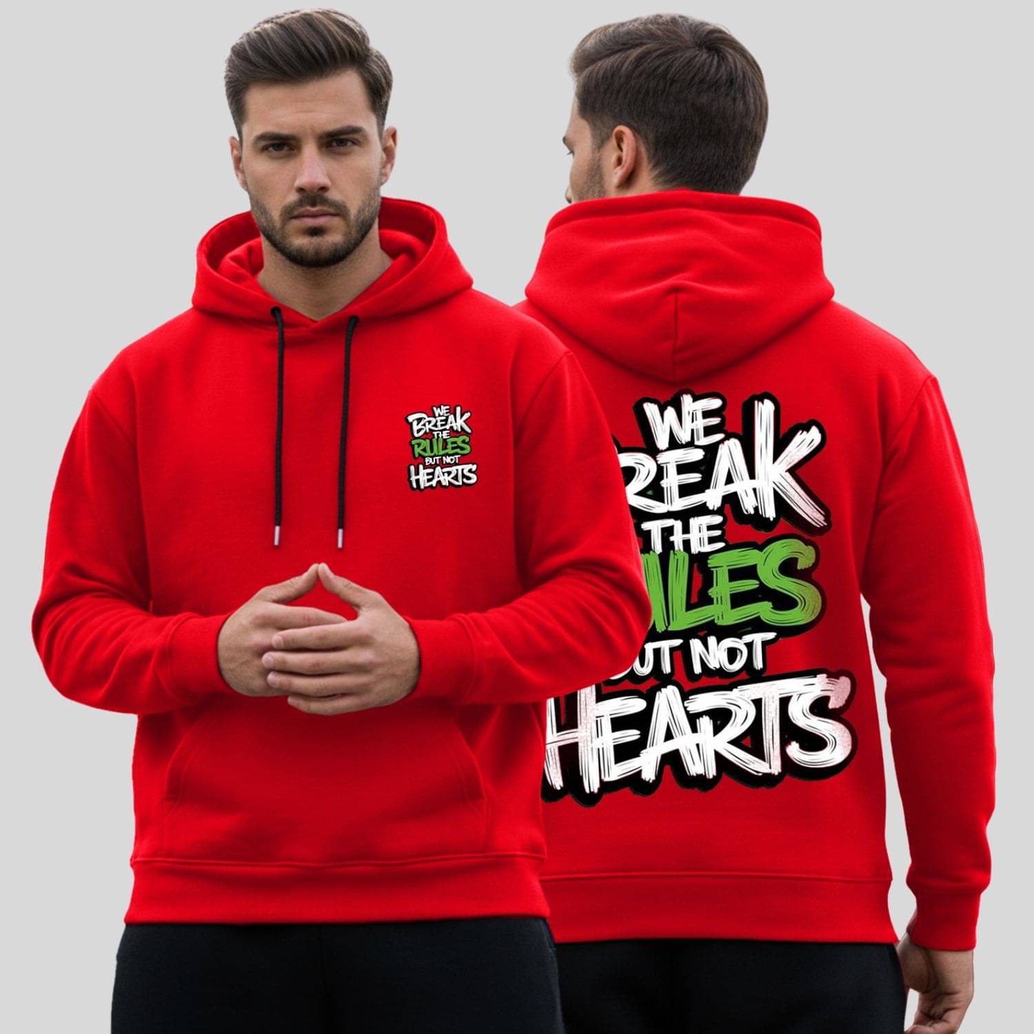 Kanhuzzz Fleece Hooded Men's Sweatshirt - Red ( Pack of 1 )     			Kanhuzzz Fleece Hooded Men's Sweatshirt - Red ( Pack of 1 )