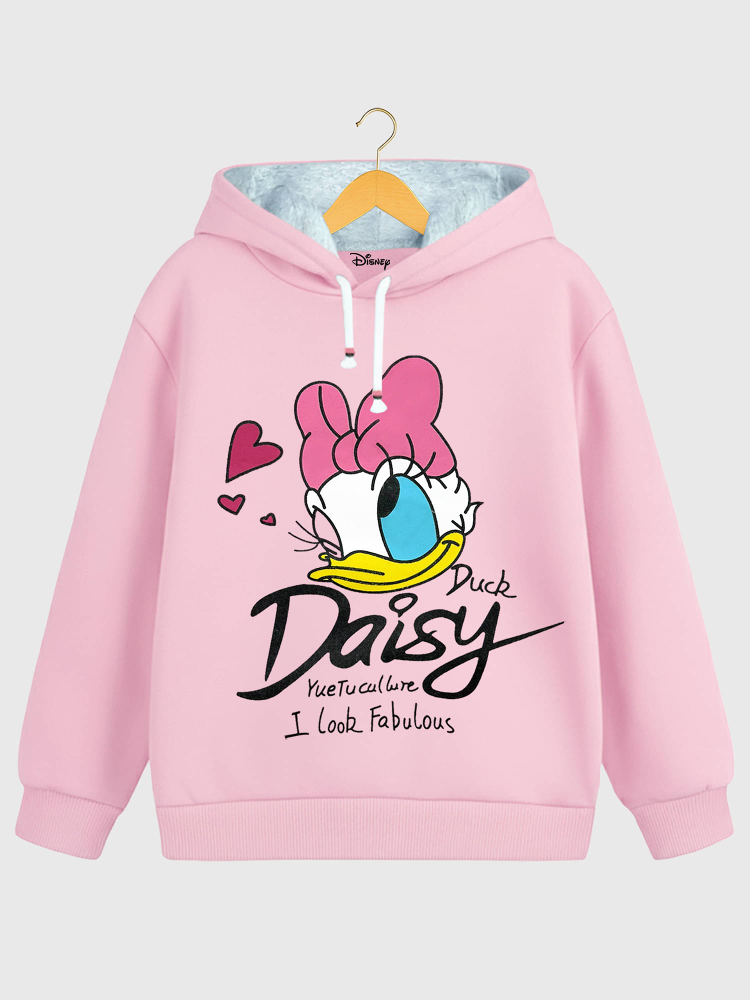     			Kuchipoo Pack of 1 Girls Fleece Sweatshirt ( Light Pink )