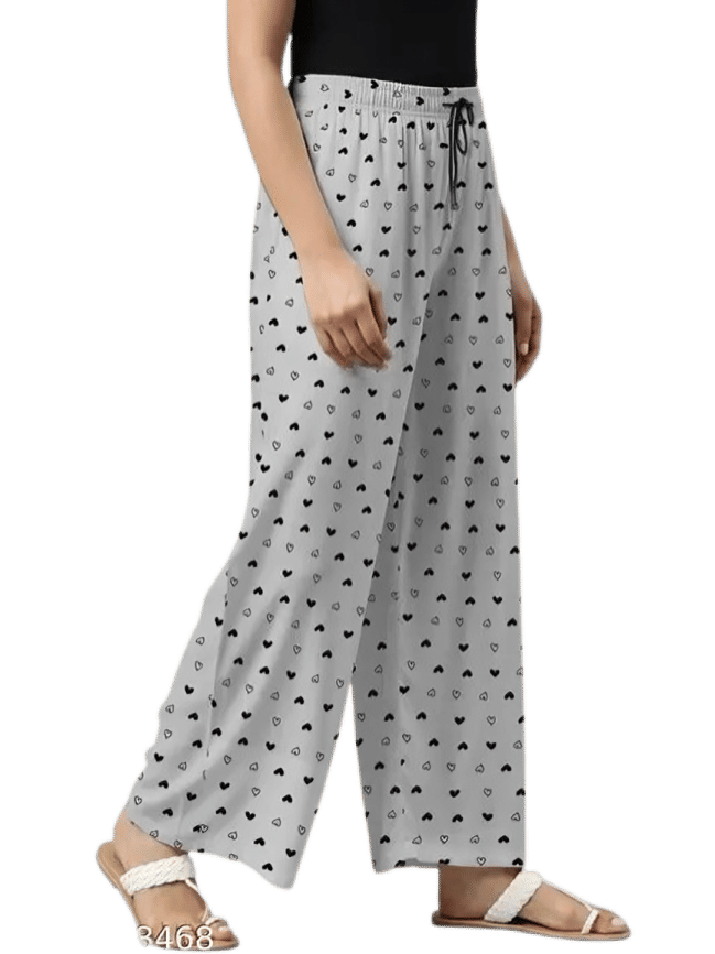 LUCIFER Pack of 1 Girls 100% Cotton Pyjama ( Grey ) LUCIFER Pack of 1 Girls 100% Cotton Pyjama ( Grey )