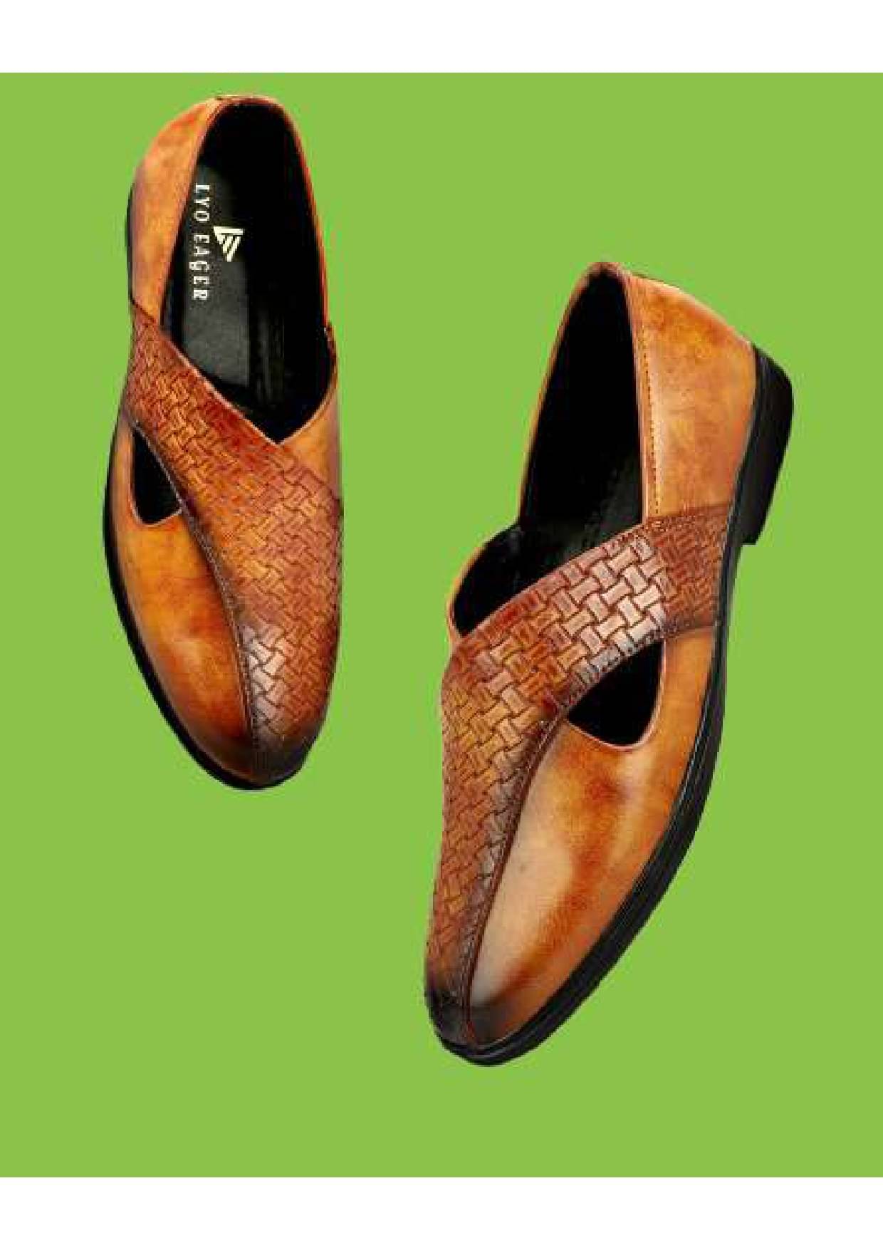     			LYO EAGER - Tan Men's Sandals