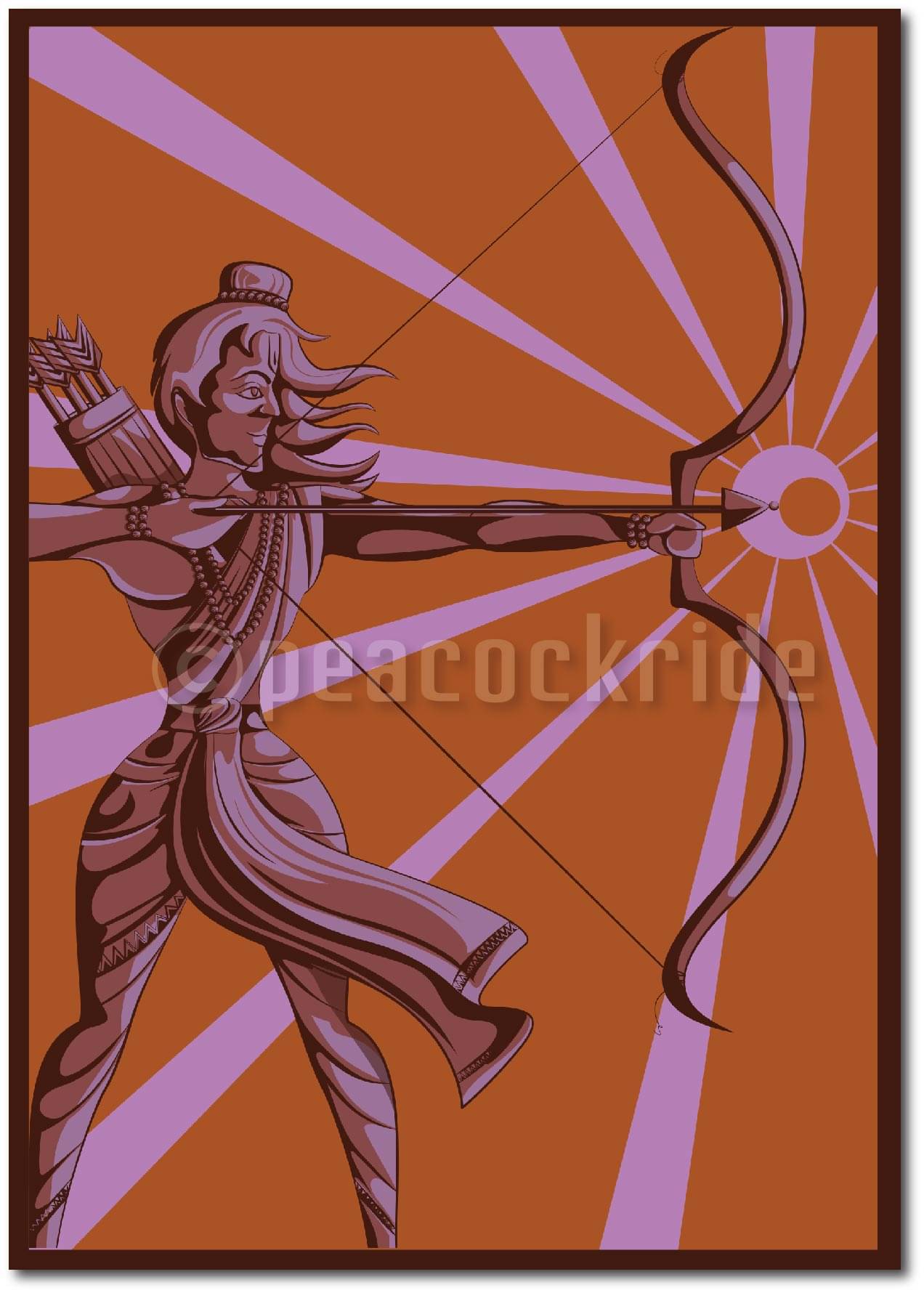     			"Lord Rama" Wall Poster