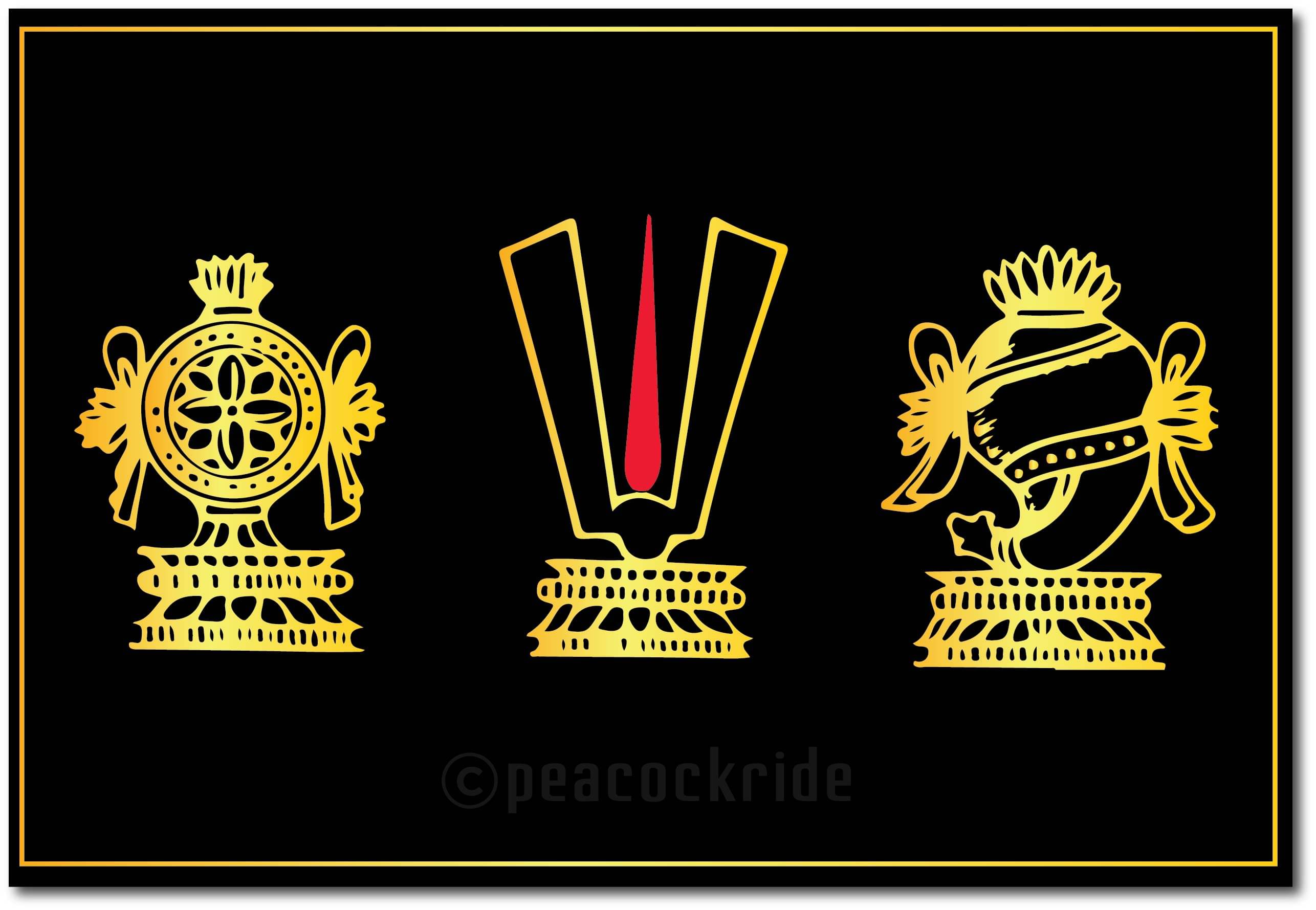     			Lord Venkateshwara I Tirupati I Lord Balaji I Lord Srinivasa I Wall Poster
