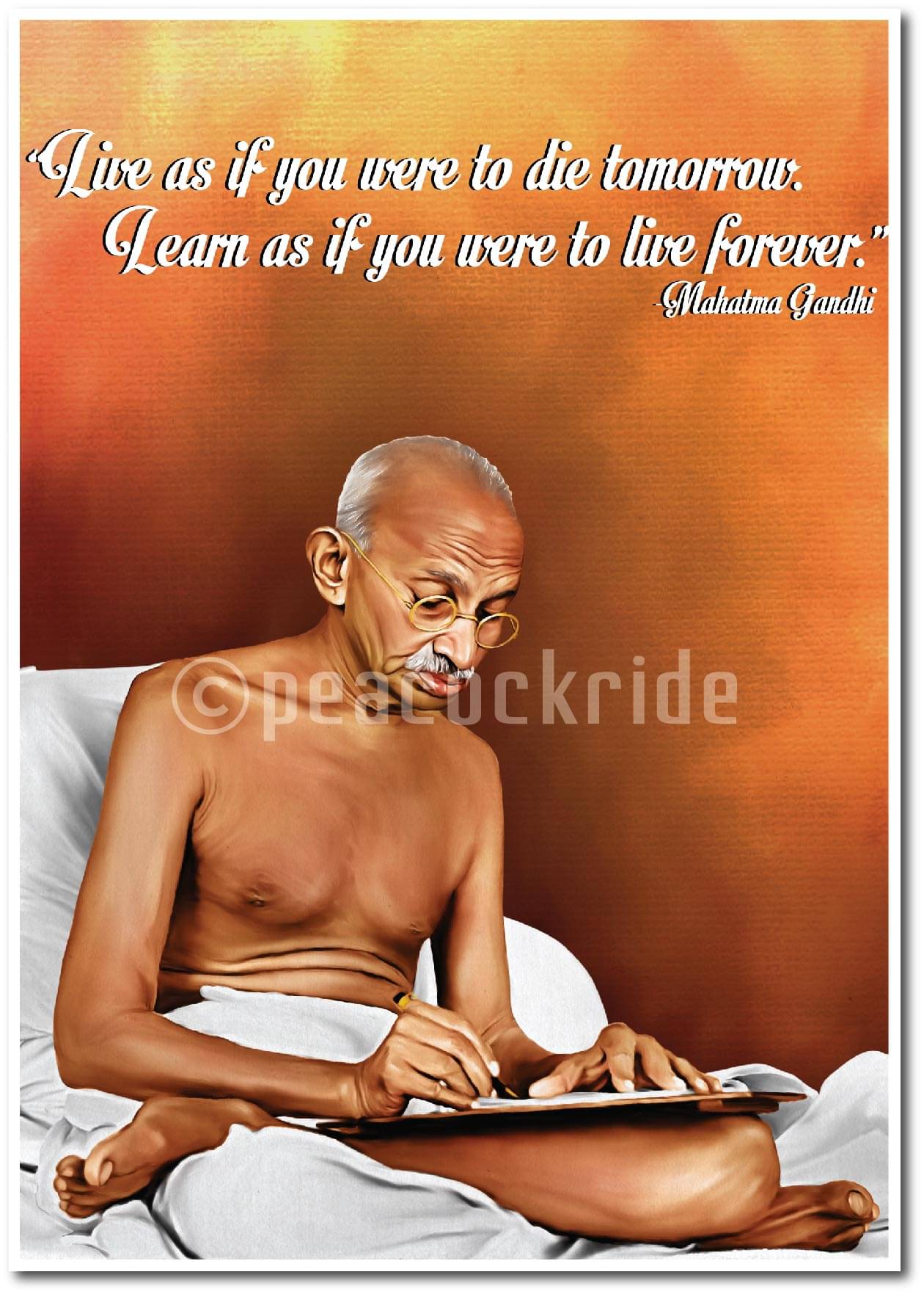     			Mahatma Gandhi - Motviational Quotes Wall Poster