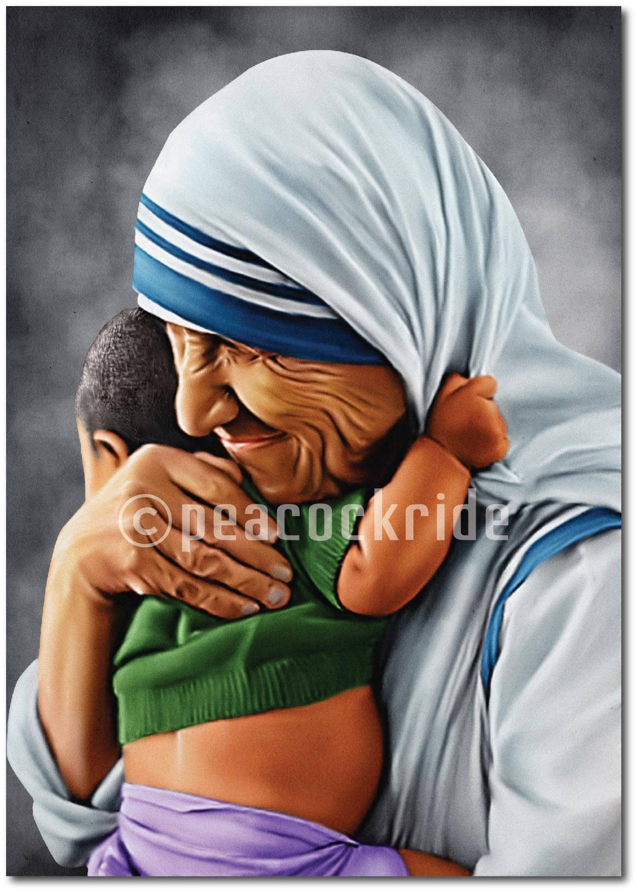     			Mother Teresa -A Love of Humanity I Wall Poster