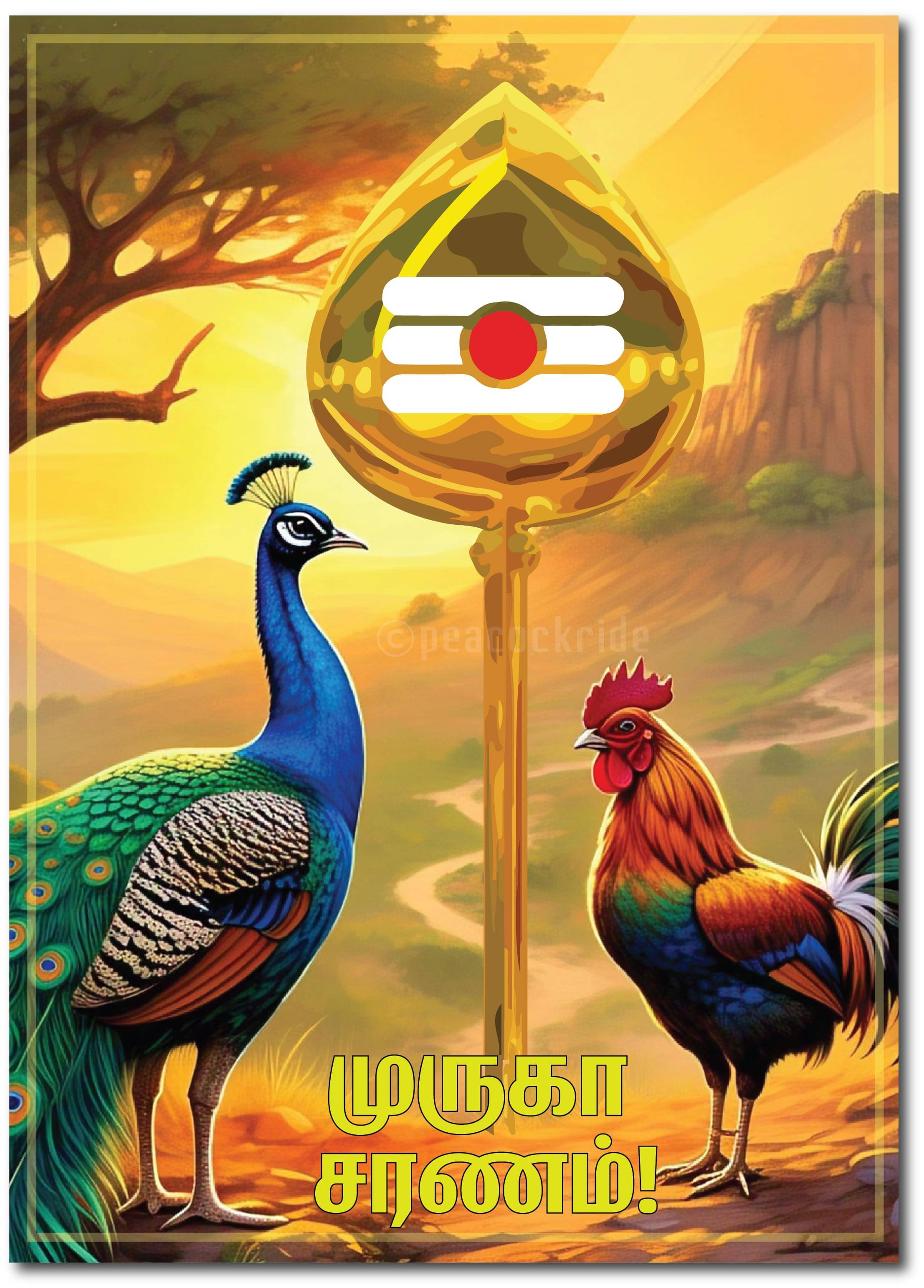 Muruga Saranam I Ohm Murugan I Lord Kandhan I Vel Mayil Seval I Tamil Quote I Wall Poster Muruga Saranam I Ohm Murugan I Lord Kandhan I Vel Mayil Seval I Tamil Quote I Wall Poster