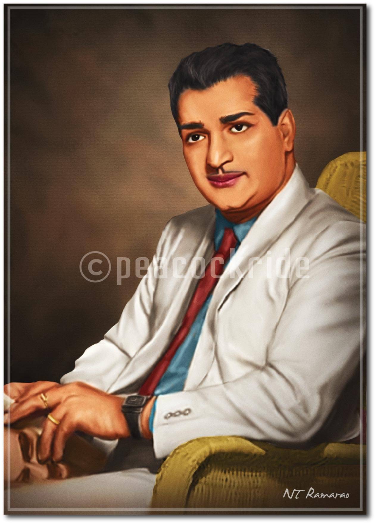     			NT Rama Rao I NTR I Wall Poster