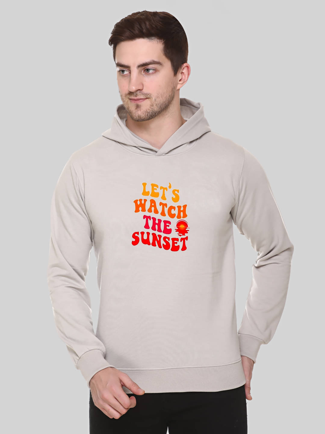 OBAAN Fleece Hooded Men's Sweatshirt - Beige ( Pack of 1 ) OBAAN Fleece Hooded Men's Sweatshirt - Beige ( Pack of 1 )