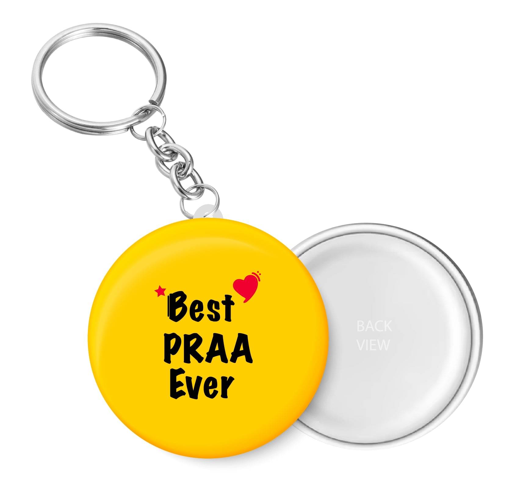 PEACOCKRIDE Multicolour Plastic Keychain - Pack of 1 PEACOCKRIDE Multicolour Plastic Keychain - Pack of 1