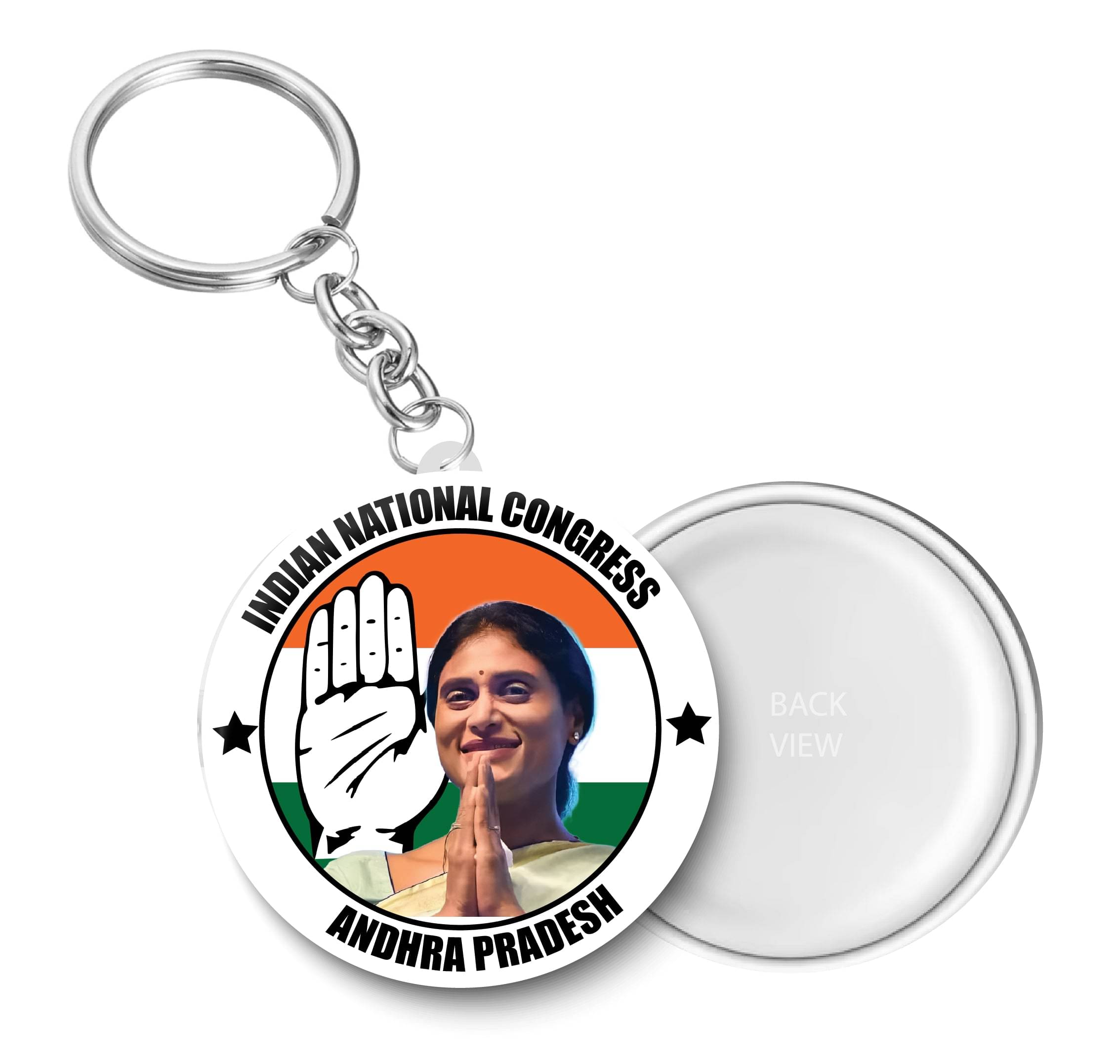 PEACOCKRIDE Multicolour Plastic Keychain - Pack of 1 PEACOCKRIDE Multicolour Plastic Keychain - Pack of 1