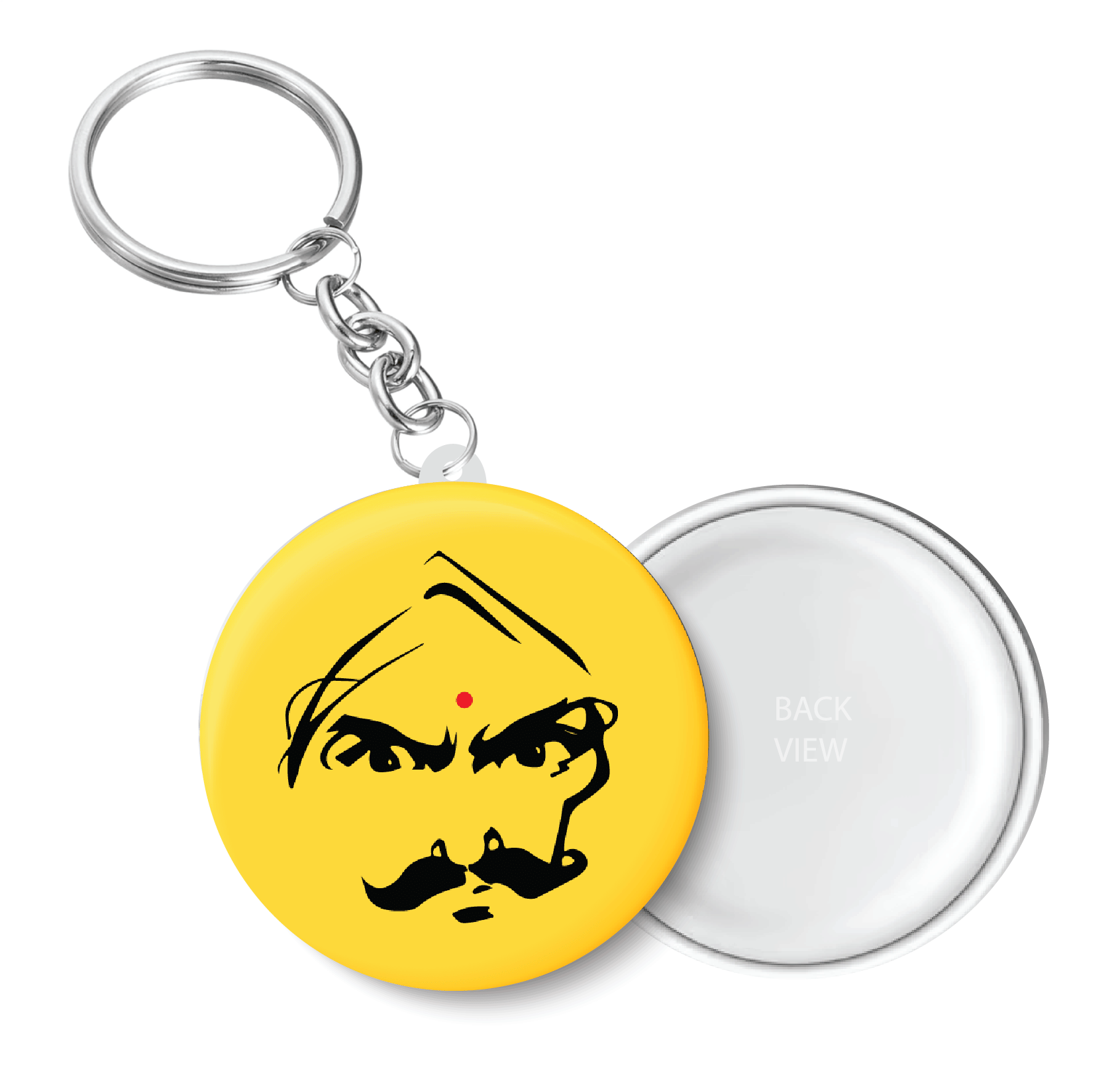 PEACOCKRIDE Multicolour Plastic Keychain - Pack of 1 PEACOCKRIDE Multicolour Plastic Keychain - Pack of 1
