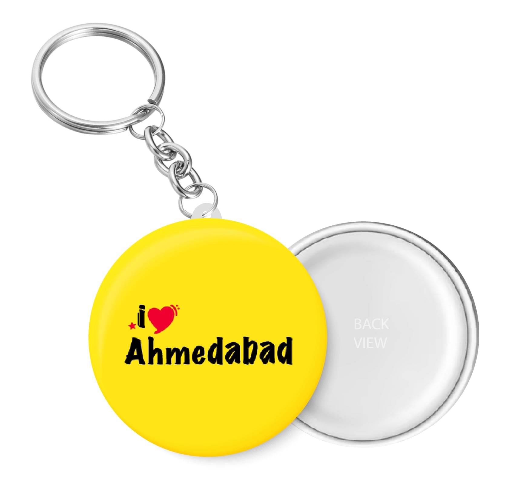 PEACOCKRIDE Multicolour Plastic Keychain - Pack of 1 PEACOCKRIDE Multicolour Plastic Keychain - Pack of 1
