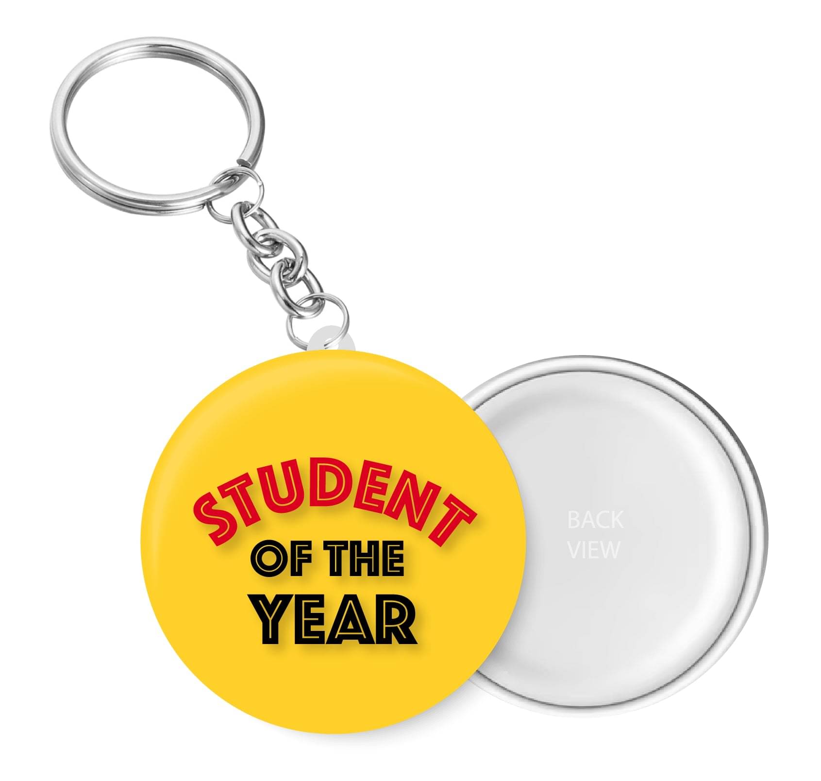 PEACOCKRIDE Multicolour Plastic Keychain - Pack of 1 PEACOCKRIDE Multicolour Plastic Keychain - Pack of 1