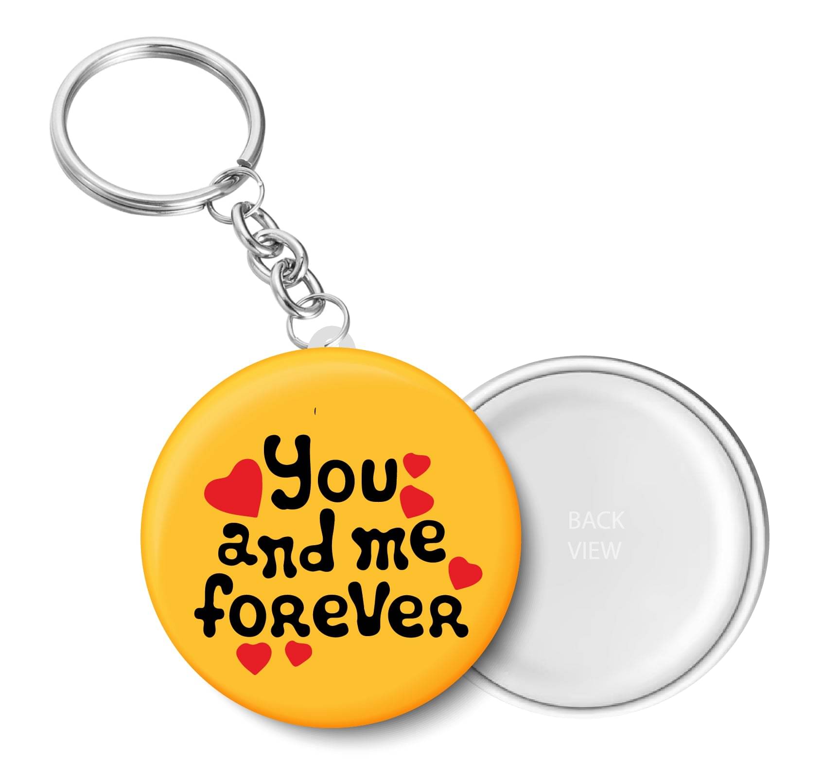    			PEACOCKRIDE Multicolour Plastic Keychain - Pack of 1