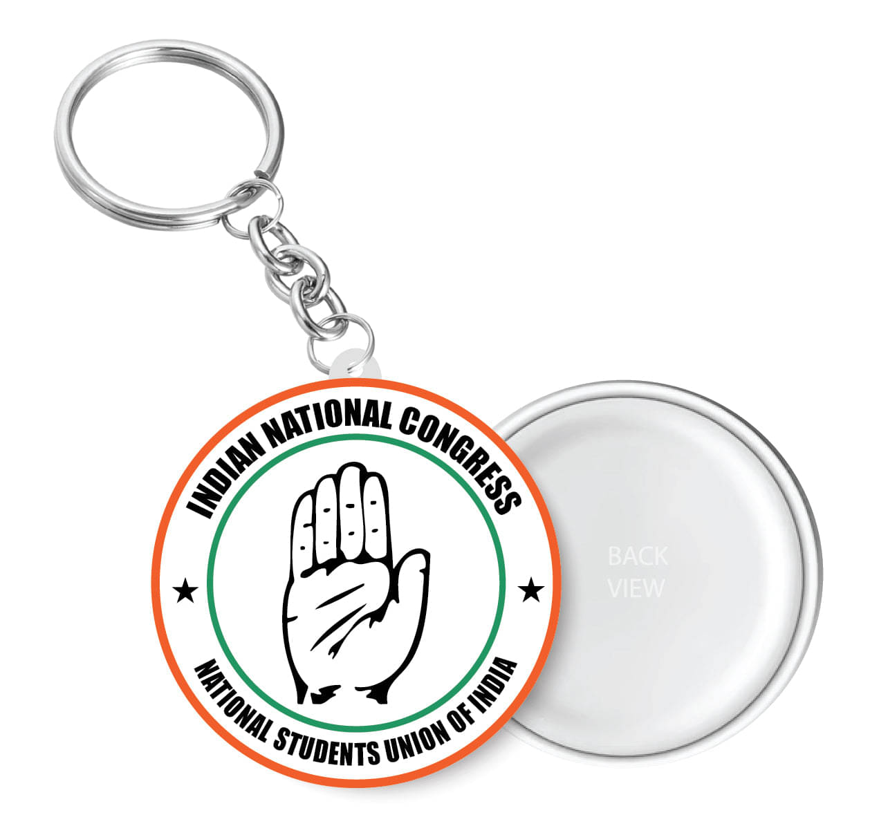 PEACOCKRIDE Multicolour Plastic Keychain - Pack of 1 PEACOCKRIDE Multicolour Plastic Keychain - Pack of 1