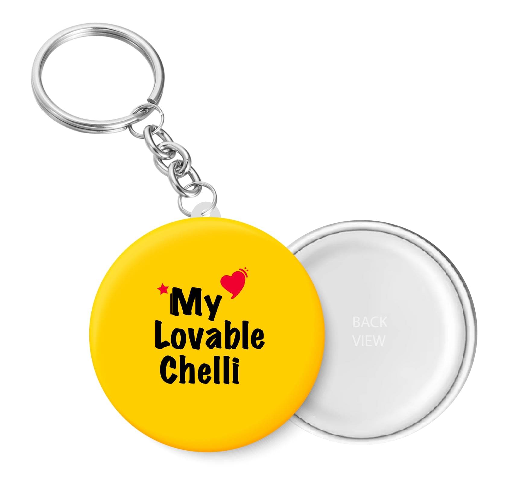 PEACOCKRIDE Multicolour Plastic Keychain - Pack of 1 PEACOCKRIDE Multicolour Plastic Keychain - Pack of 1