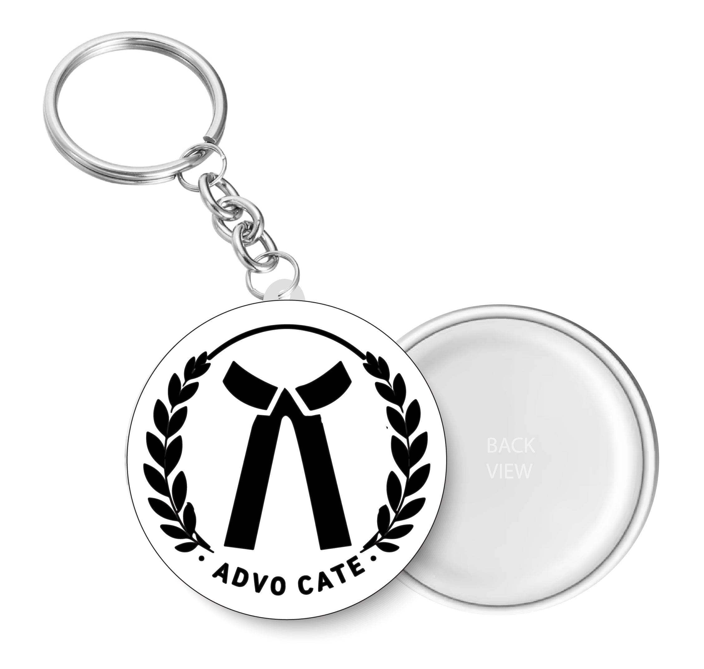     			PEACOCKRIDE Multicolour Plastic Keychain - Pack of 1