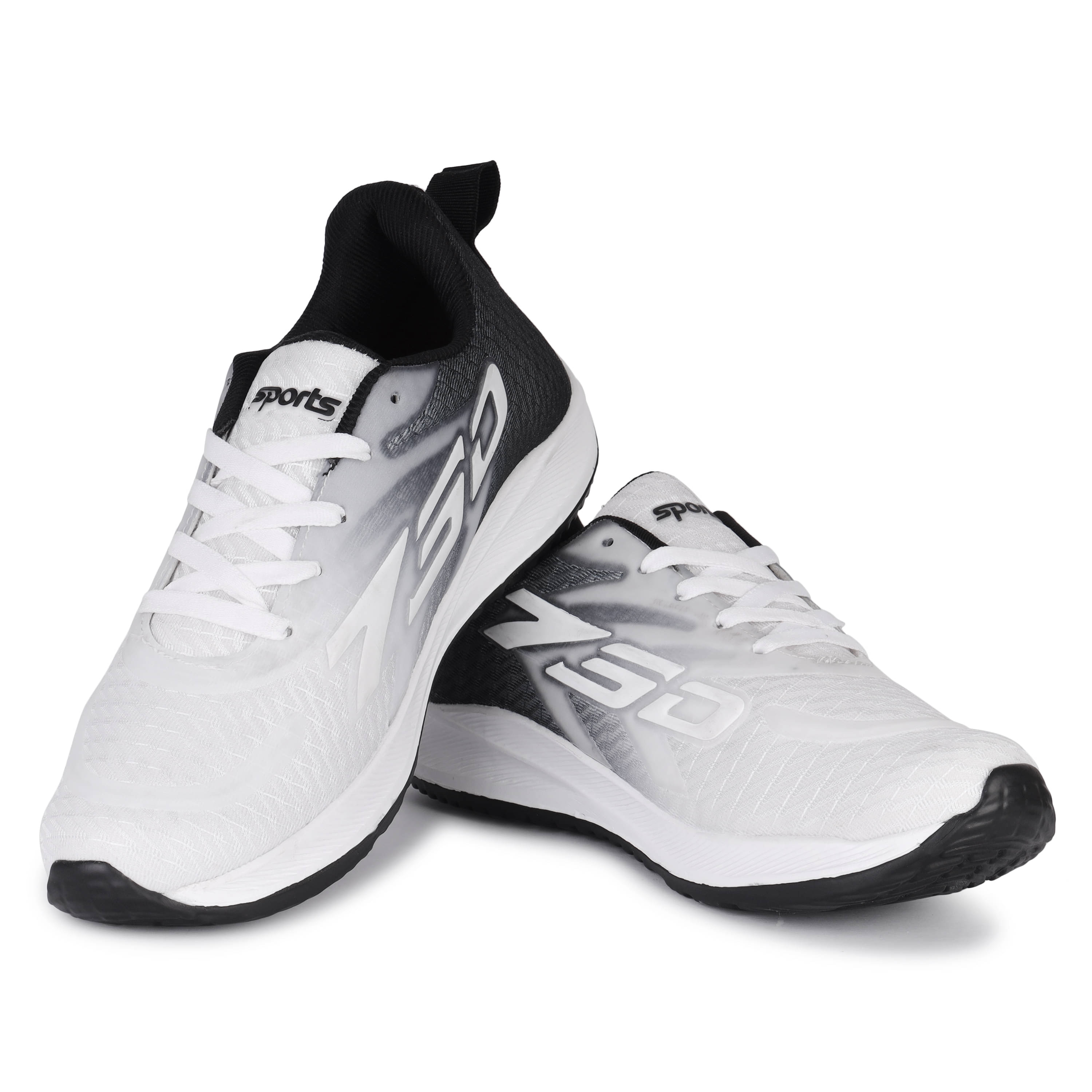 PENNEN Black Men's Sports Running Shoes PENNEN Black Men's Sports Running Shoes