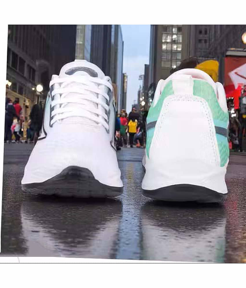 Aqualite Leads White Sport Shoes