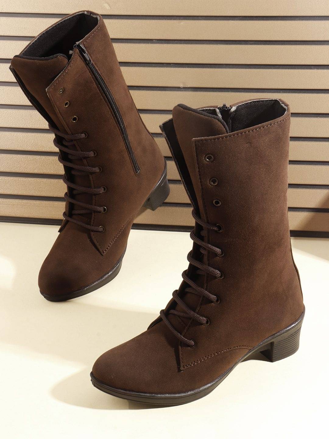 PLANET WALK Brown Women's Ankle Length Boots     			PLANET WALK Brown Women's Ankle Length Boots