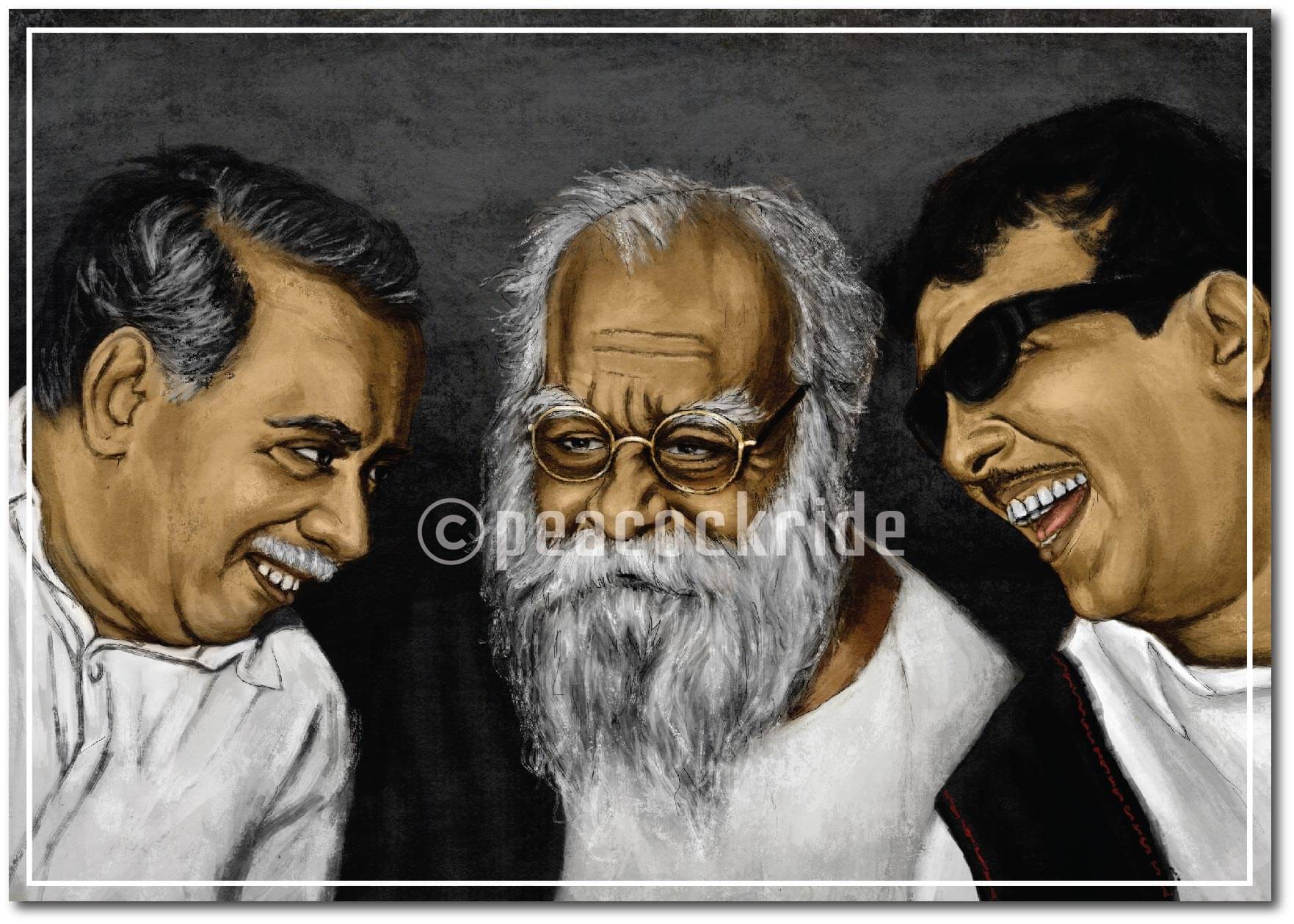     			Periyar Anna Karunanidhi Wall Poster