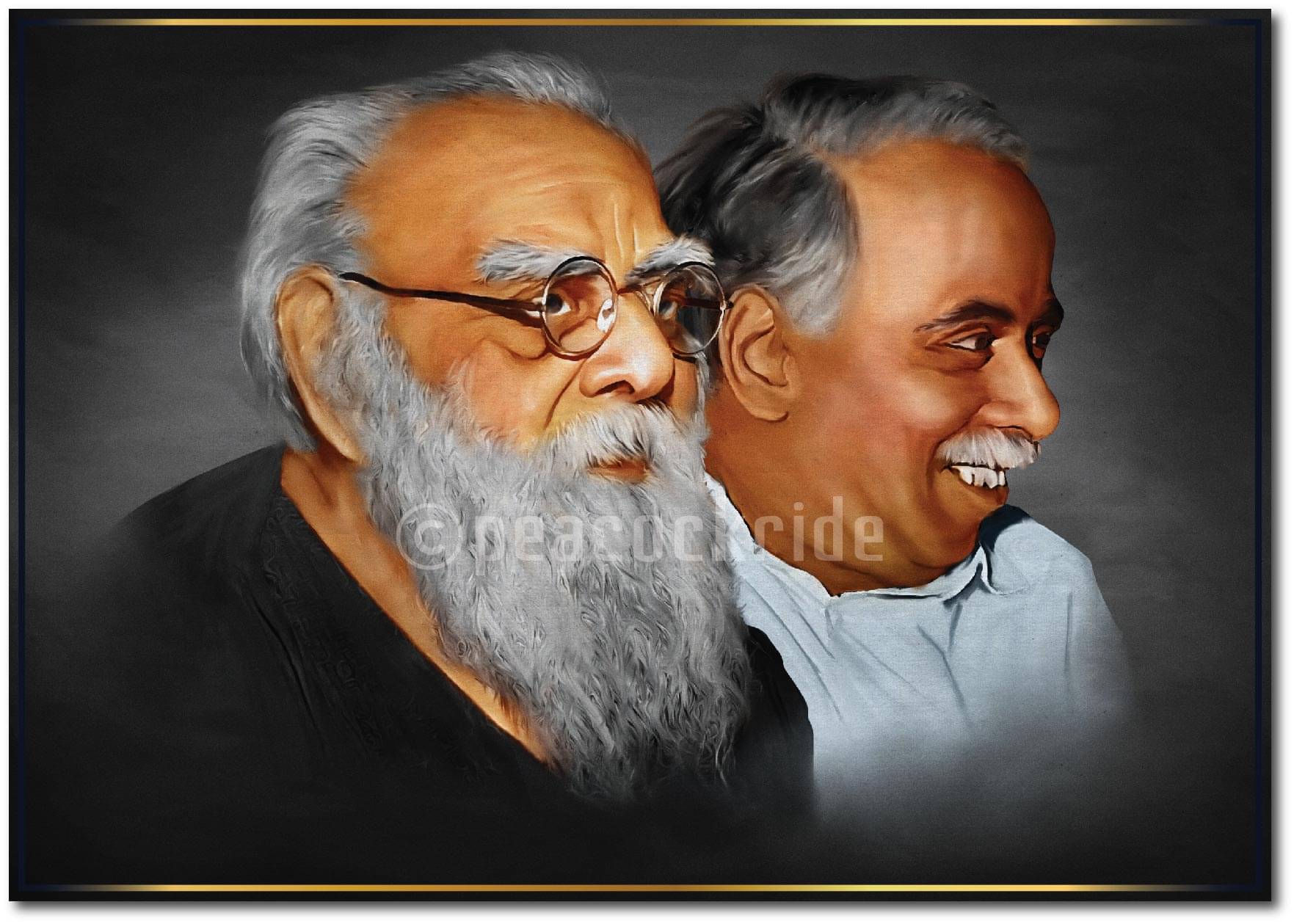     			Periyar - Anna The Pillar's of Dravidian Revolution Wall Poster