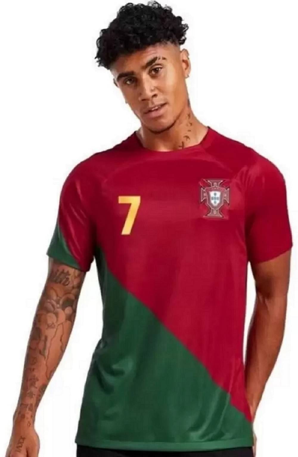     			Portugal Red Ronaldo 7 Jersey 2025/2026 for Men