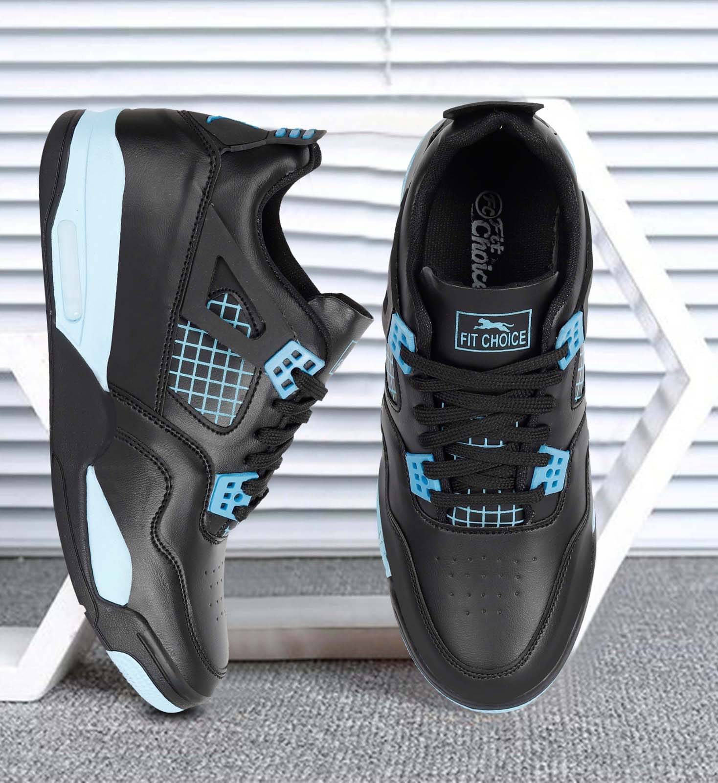 RU SHOES Training & Gym Shoes Black Men's Sports Running Shoes RU SHOES Training & Gym Shoes Black Men's Sports Running Shoes