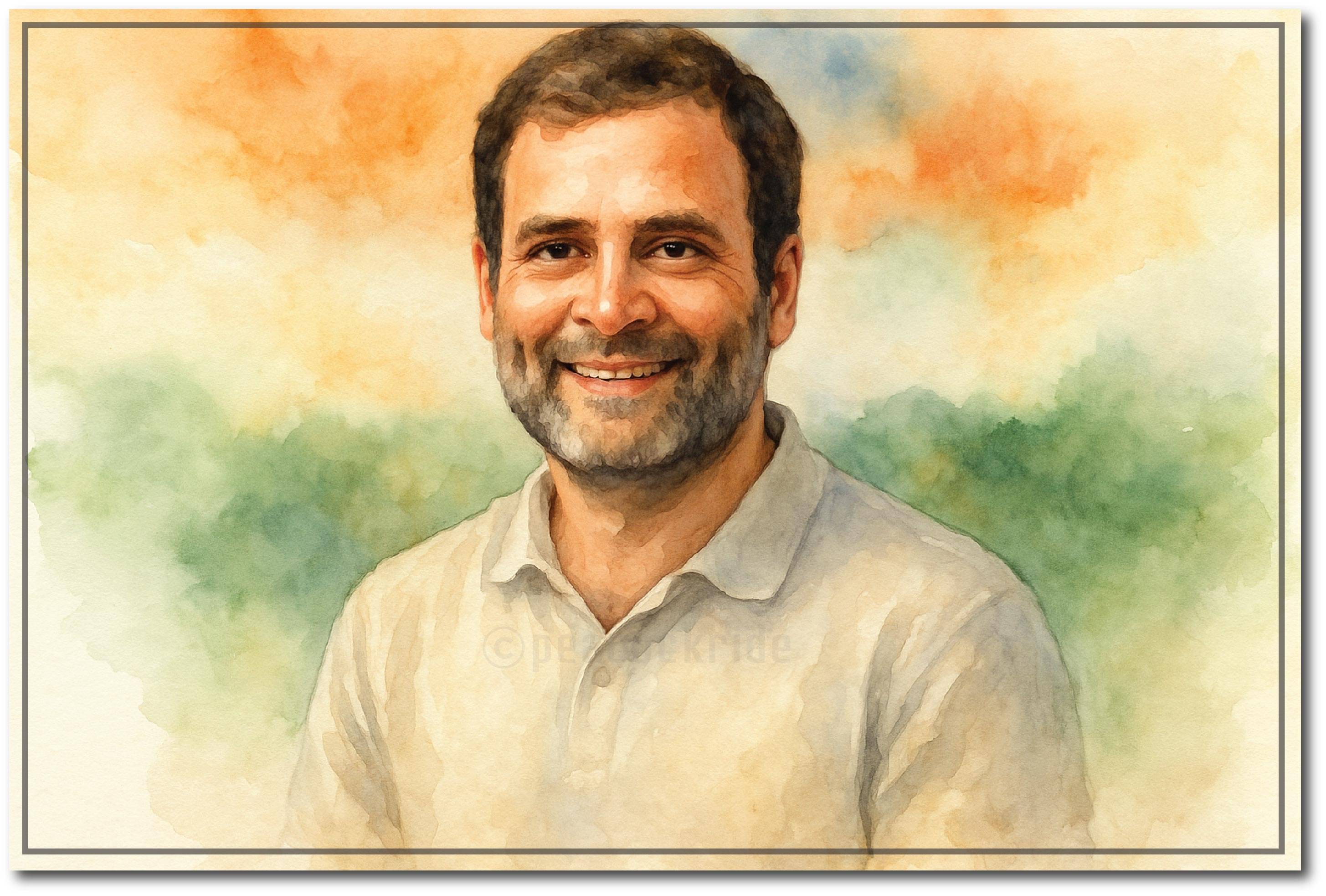     			Rahul Gandhi I Indian National Congress I INC I Wall Poster