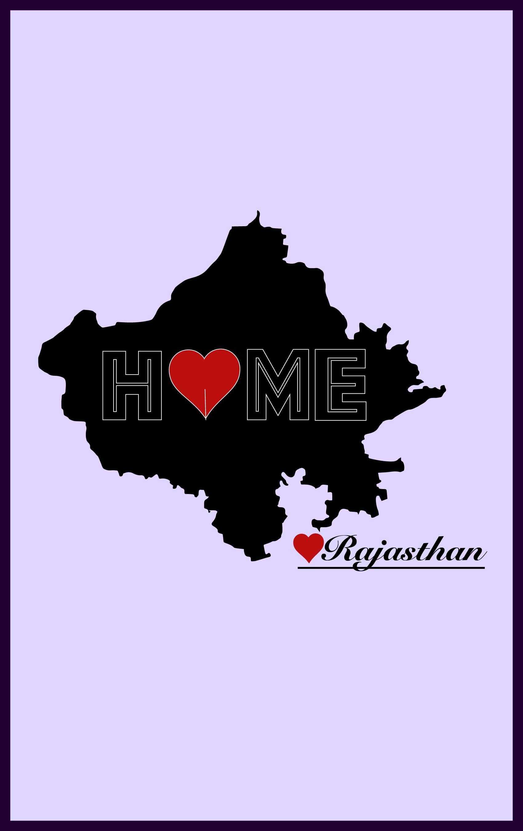     			Rajasthan Home Love Wall Poster