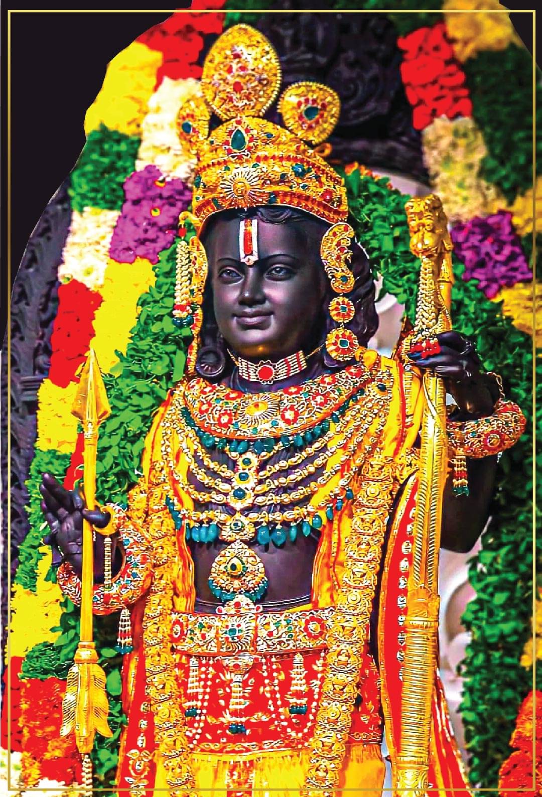 Ram Mandir Pran Prathistha I Ram Lalla Virajman I Ayodhya Ram Mandir I Ayothi I Ram Lalla IDOL I Jai Shree Ram Wall Poster     			Ram Mandir Pran Prathistha I Ram Lalla Virajman I Ayodhya Ram Mandir I Ayothi I Ram Lalla IDOL I Jai Shree Ram Wall Poster