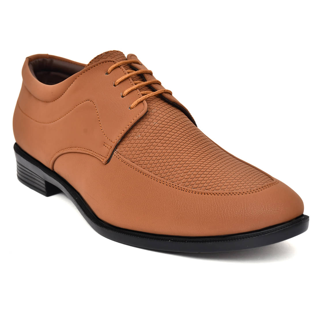     			Rimezs Tan Men's Derby Formal Shoes