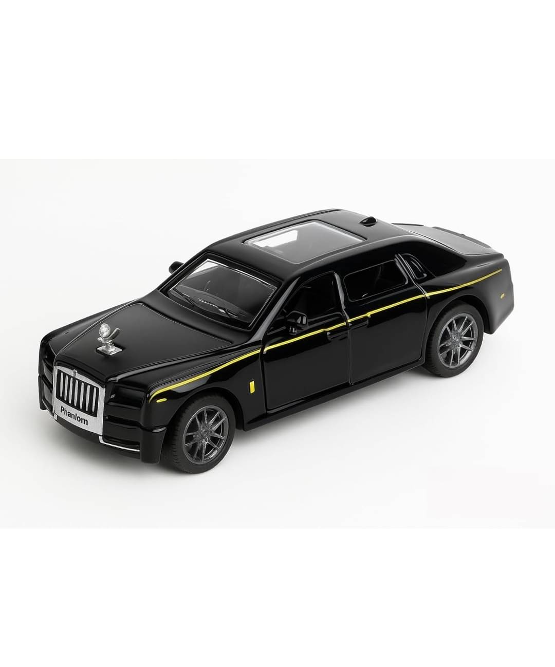     			Rolls Royce Phantom Die-Cast Toy Car – 1:36 Scale Pull Back Alloy Vehicle with Openable Doors – Luxury Car Model for Boys, Kids & Collectors – Classic Gift Toy (Random Color)